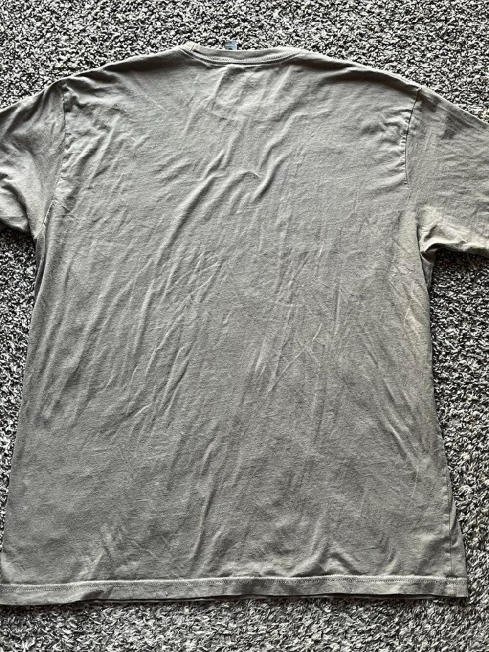 Gray UFO T-Shirt Size Mens XL Relaxed Fit Casual Funny Cartoon Drawing Punny Tee - Picture 4 of 6